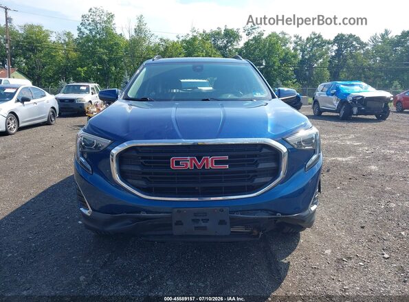 3GKALTEV3LL102292 2020 GMC TERRAIN Blue Vista del cuadro de instrumentos