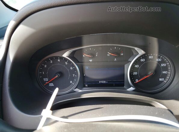 3GKALTEV3LL246974 2020 GMC TERRAIN Red Սարքավորումների վահանակի տեսք