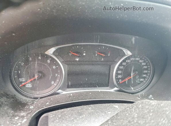3GKALTEV3LL286701 2020 GMC TERRAIN Silver Instrument cluster view