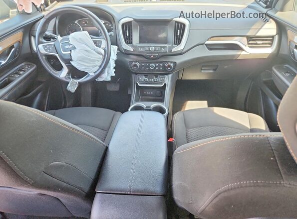 3GKALTEV3ML370471 2021 GMC TERRAIN Черный Вид панели приборов