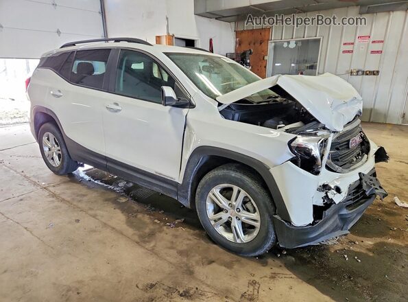 3GKALTEV3ML402433 2021 GMC TERRAIN Белый Передняя правая четверть