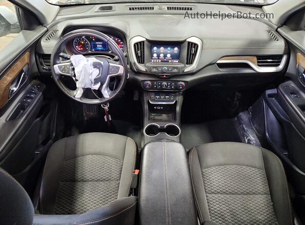 3GKALTEV3ML402433 2021 GMC TERRAIN Белый Вид панели приборов
