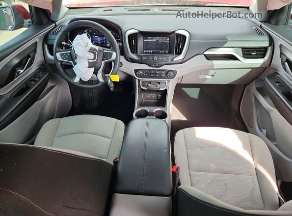 3GKALTEV3NL147106 2022 GMC TERRAIN Red Vista del salpicadero