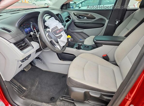 3GKALTEV3NL147106 2022 GMC TERRAIN Red Vista interior delantera