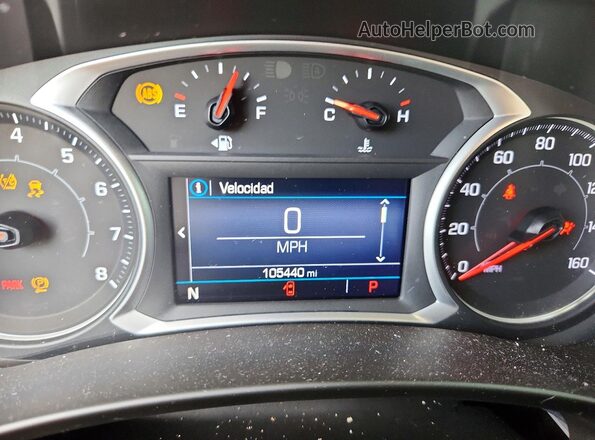 3GKALTEV3NL147106 2022 GMC TERRAIN Red Vista del cuadro de instrumentos