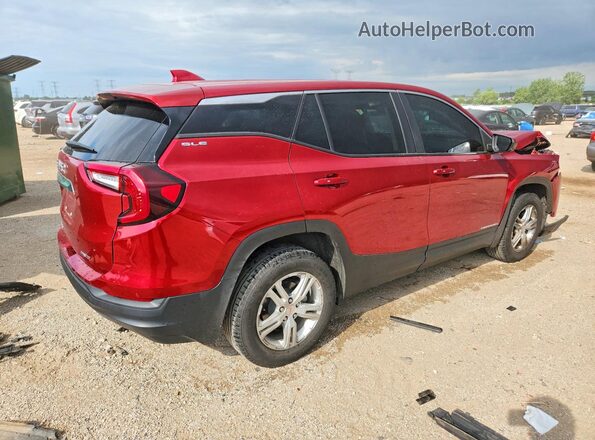 3GKALTEV3NL147106 2022 GMC TERRAIN Red Trasero derecho