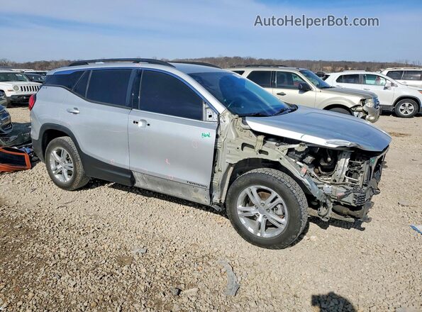 3GKALTEV4JL237679 2018 GMC TERRAIN Silver Առջևի աջ