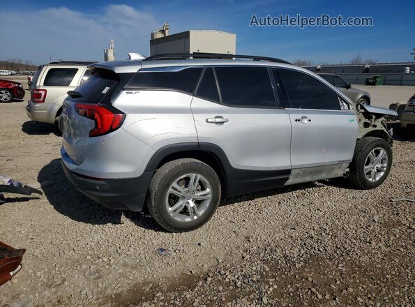 3GKALTEV4JL237679 2018 GMC TERRAIN Silver Հետևի աջ