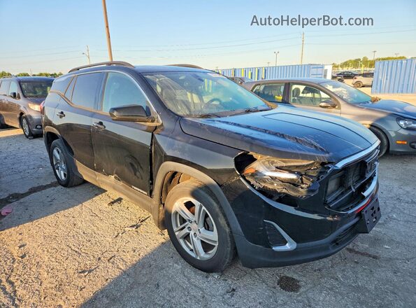 3GKALTEV4JL287353 2018 GMC TERRAIN Black Առջևի աջ
