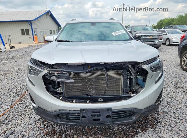 3GKALTEV4JL325146 2018 GMC TERRAIN Silver Vista frontal