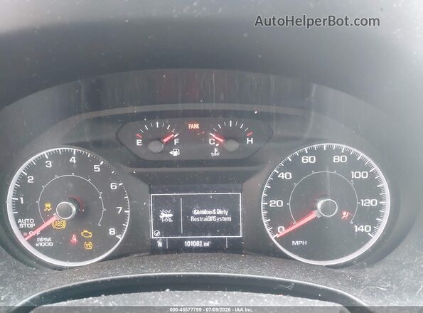3GKALTEV4JL334963 2018 GMC TERRAIN Gray Widok tylnych siedzeń