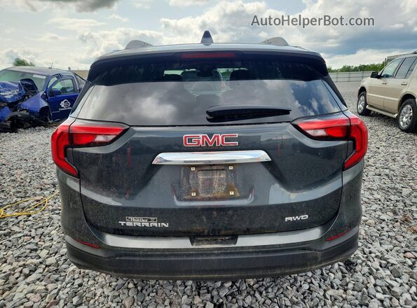 3GKALTEV4KL104969 2019 GMC TERRAIN Gray უკანა ხედი