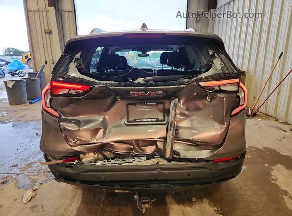 3GKALTEV4LL108165 2020 GMC TERRAIN Gray Widok z tyłu