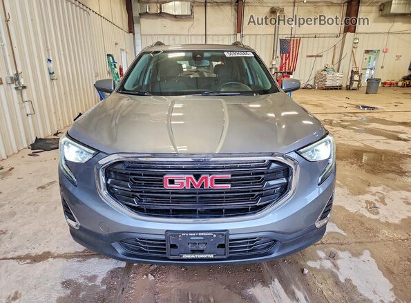 3GKALTEV4LL108165 2020 GMC TERRAIN Gray Widok z przodu