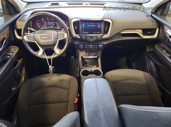 3GKALTEV4LL108165 2020 GMC TERRAIN Gray Widok deski rozdzielczej