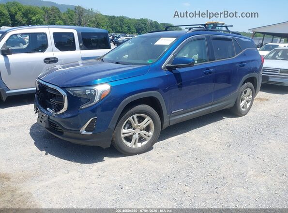 3GKALTEV4LL196358 2020 GMC TERRAIN Blue Front left