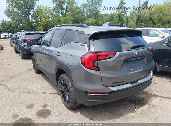 3GKALTEV4LL256350 2020 GMC TERRAIN Gray Tył lewy