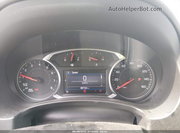 3GKALTEV4LL256350 2020 GMC TERRAIN Gray Widok tylnych siedzeń
