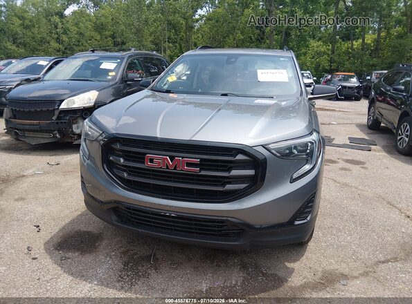3GKALTEV4LL256350 2020 GMC TERRAIN Gray Widok zestawu wskaźników
