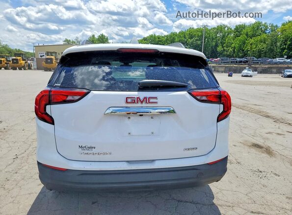 3GKALTEV4LL290837 2020 GMC TERRAIN Белый Вид сзади
