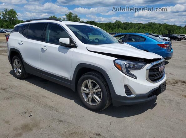 3GKALTEV4LL290837 2020 GMC TERRAIN Белый Передняя правая четверть