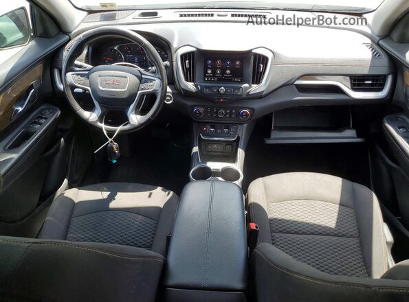 3GKALTEV4LL290837 2020 GMC TERRAIN Белый Вид панели приборов