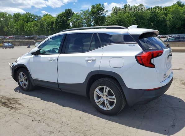 3GKALTEV4LL290837 2020 GMC TERRAIN Белый Задняя левая четверть