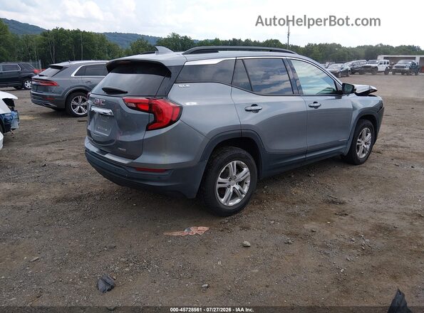 3GKALTEV4LL333279 2020 GMC TERRAIN Gray Rear right