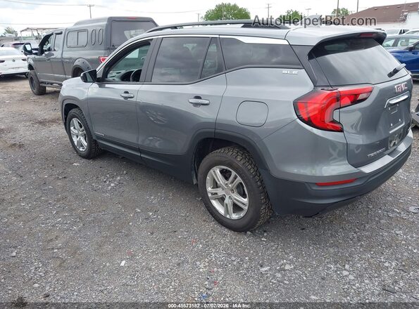 3GKALTEV4ML354926 2021 GMC TERRAIN Gray Задня ліва чверть
