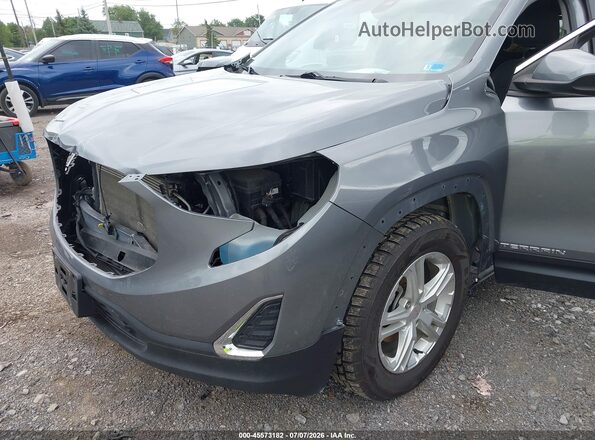 3GKALTEV4ML354926 2021 GMC TERRAIN Gray Вид спереду