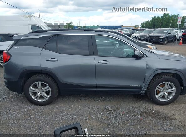 3GKALTEV4ML354926 2021 GMC TERRAIN Gray Вид задньої частини салону
