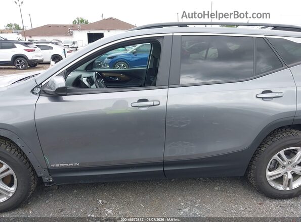 3GKALTEV4ML354926 2021 GMC TERRAIN Gray Панорамний вид салону 360°