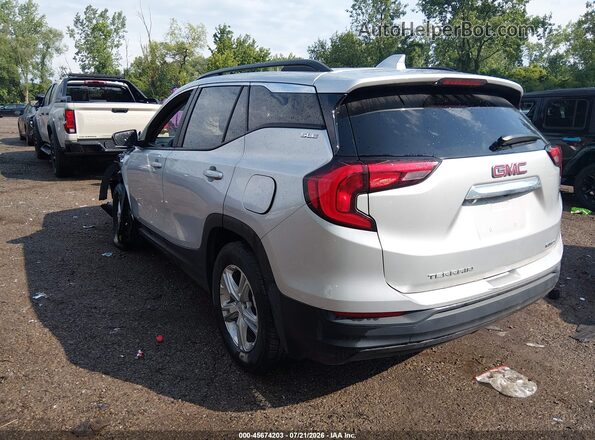 3GKALTEV4ML400738 2021 GMC TERRAIN Серебряный Задняя левая четверть