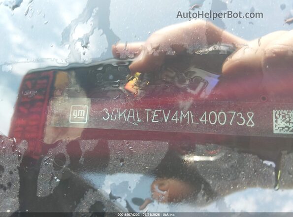 3GKALTEV4ML400738 2021 GMC TERRAIN Серебряный Вид подкапотного пространства