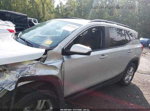 3GKALTEV4ML400738 2021 GMC TERRAIN Серебряный Панорамный вид салона 360°
