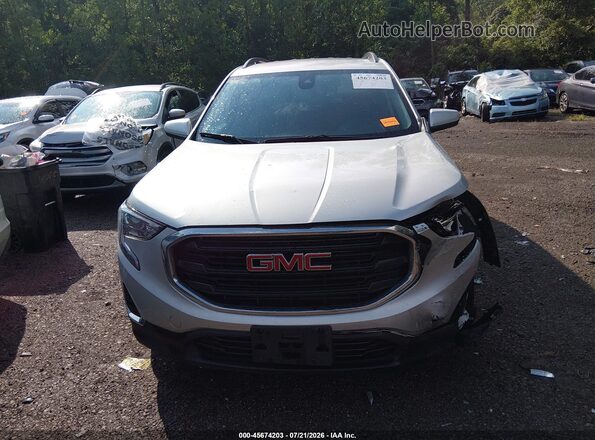 3GKALTEV4ML400738 2021 GMC TERRAIN Серебряный Вид щитка приборов