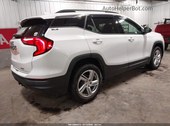 3GKALTEV5JL334812 2018 GMC TERRAIN White Tył prawy