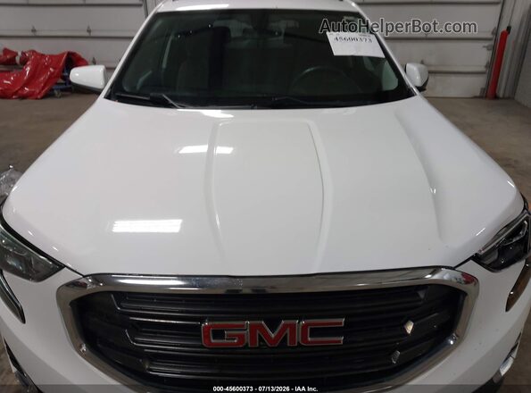 3GKALTEV5JL334812 2018 GMC TERRAIN White Widok z przodu