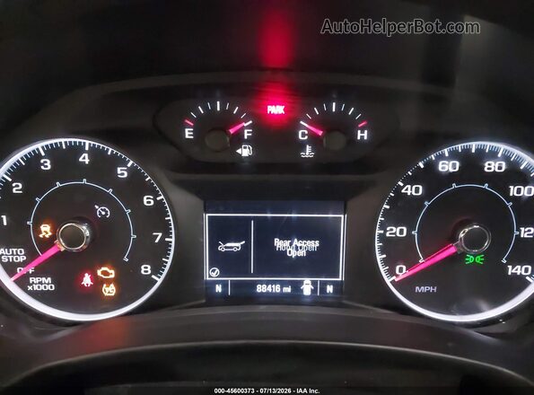 3GKALTEV5JL334812 2018 GMC TERRAIN White Widok tylnych siedzeń