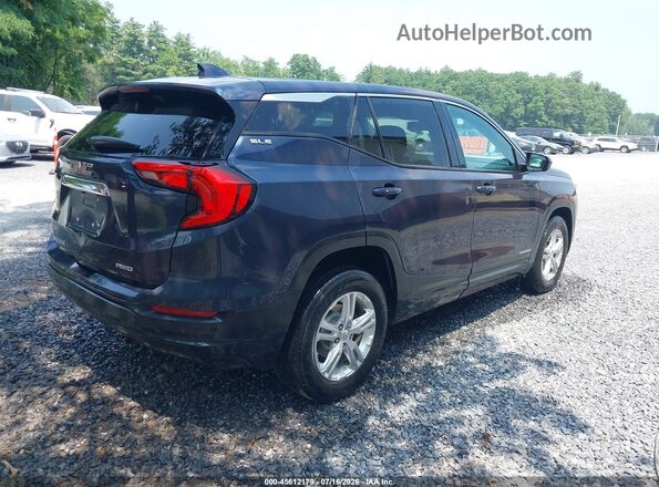 3GKALTEV5JL345907 2018 GMC TERRAIN Blue Tył prawy
