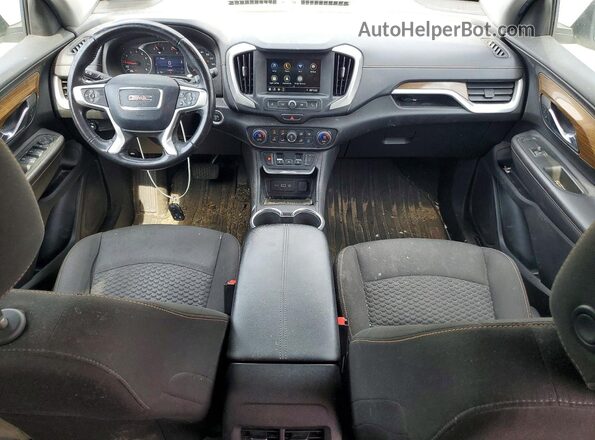 3GKALTEV5KL127502 2019 GMC TERRAIN White წინა პანელის ხედი