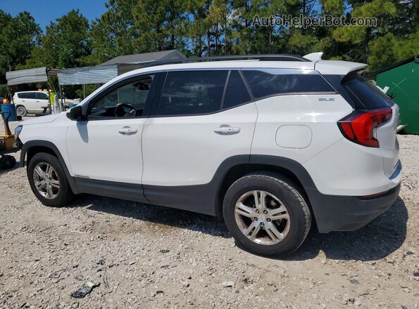 3GKALTEV5KL212792 2019 GMC TERRAIN White Trasero izquierdo