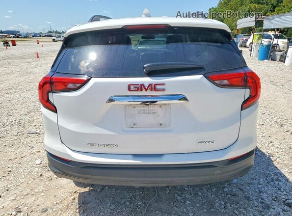 3GKALTEV5KL212792 2019 GMC TERRAIN White Vista trasera