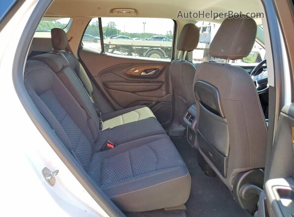 3GKALTEV5KL212792 2019 GMC TERRAIN White Vista interior trasera