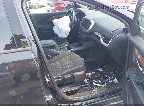 3GKALTEV5KL353281 2019 GMC TERRAIN Черный Вид салона спереди