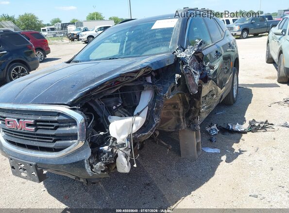 3GKALTEV5KL353281 2019 GMC TERRAIN Черный Вид спереди