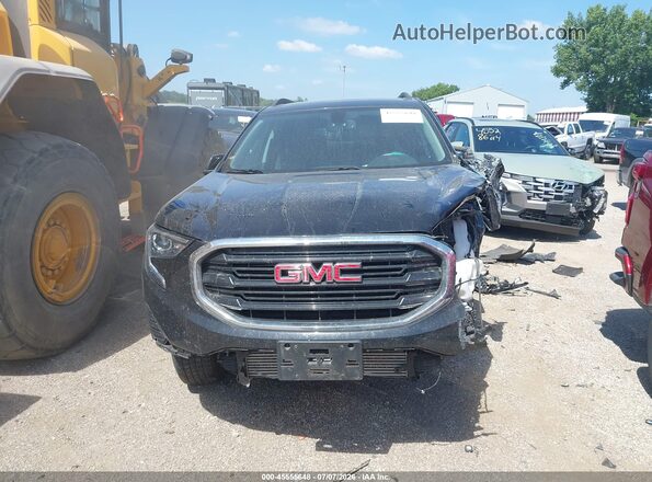 3GKALTEV5KL353281 2019 GMC TERRAIN Черный Вид задней части салона