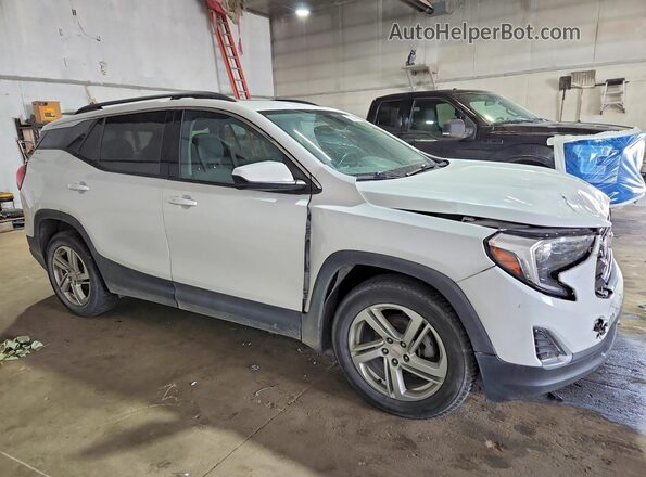 3GKALTEV5LL120731 2020 GMC TERRAIN White Delantero derecho