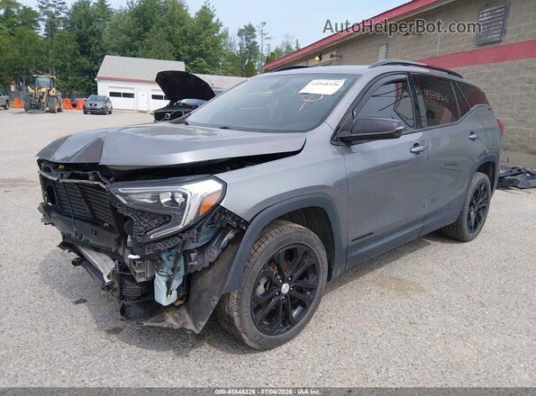 3GKALTEV5LL154877 2020 GMC TERRAIN Gray Front left