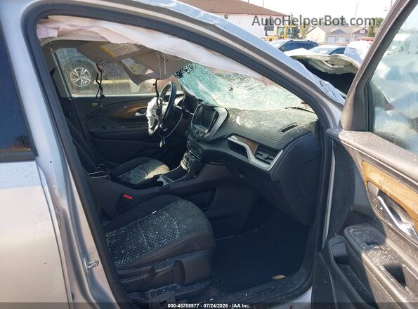 3GKALTEV5LL184543 2020 GMC TERRAIN Серебряный Вид салона спереди